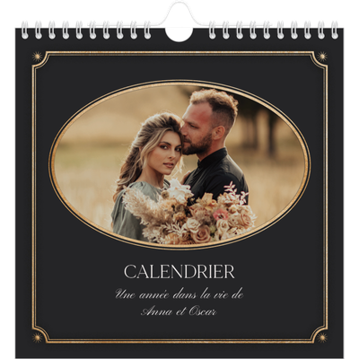 Calendriers annuels carré — Classique vintage [couverture]