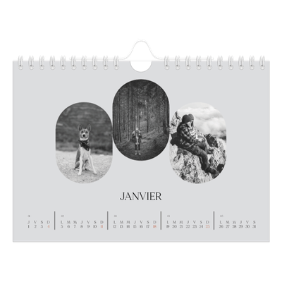 Calendrier photo A5 — Sur la route [Janvier]