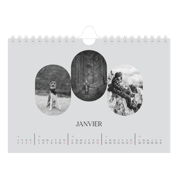 Calendrier photo A5 — Sur la route