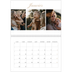 Calendrier photo A4 double (30 x 40 cm) — Diaporama [Janvier]