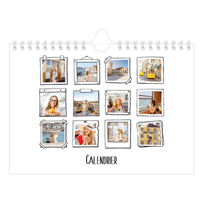 Calendrier photo A5 — Instants d'album photo [couverture]