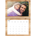 Calendrier photo A4 double (30 x 40 cm) — Rustique [Février]