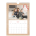 Calendrier photo A5 — Touches de rouge [couverture]