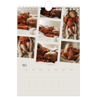 Calendrier photo A5 — Souvenirs en mouvement [couverture]
