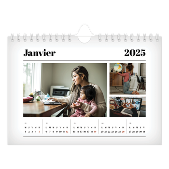 Calendrier photo A5 — Une de magazine