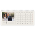 Calendrier de bureau — Initiales fleuries [Avril]