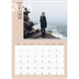 Calendrier photo A4 double (30 x 40 cm) — Superposition [Janvier]
