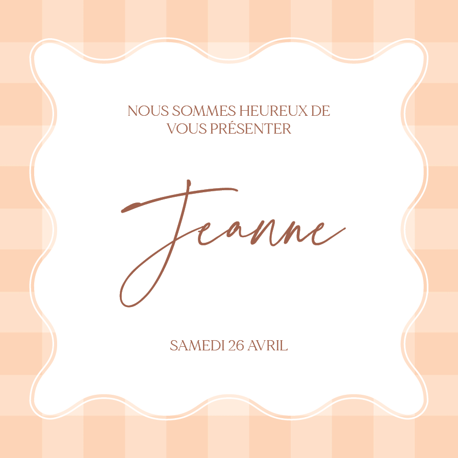 Cartons d'invitation — Ondulations pastelles