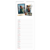 Calendrier mural long  — Esprit scrapbook [Janvier]