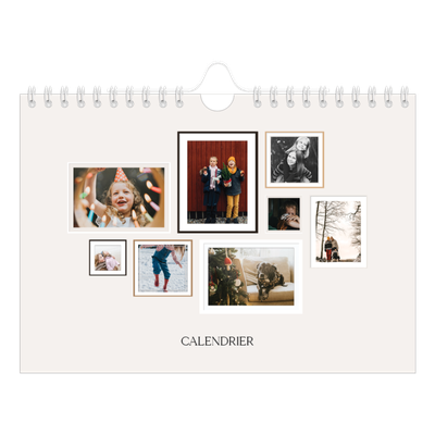 Calendrier photo A5 — Galerie de mur photo [couverture]