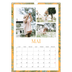 A3 Calendrier annuel — Papier peint floral [couverture]