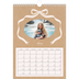 Calendrier photo A4 (20 x 30 cm) — Kraft et nœud [Mars]