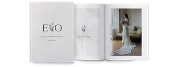 Livres photos — Initiales fleuries