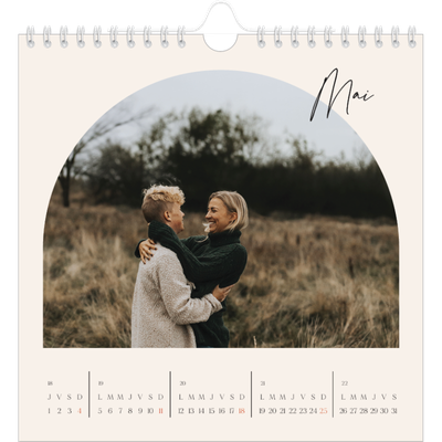 Calendriers annuels carré — Arche de souvenirs [couverture]