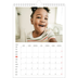 Calendrier photo A4 (20 x 30 cm) — Accent rouge [couverture]