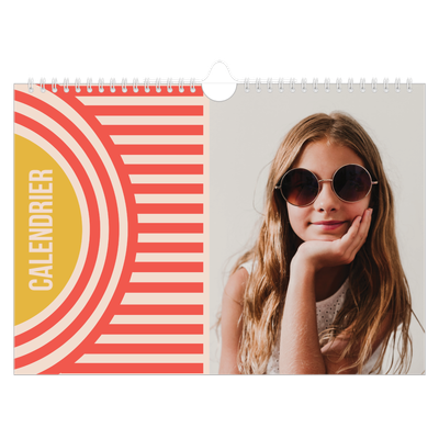Calendrier photo A4 — Fun et moderne [couverture]