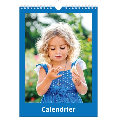 Calendrier photo A4 (20 x 30 cm) — Un monde en couleur [couverture]