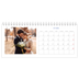 Calendrier de bureau — Classique cobalt [Février]
