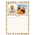 A3 Calendrier annuel — Motifs rétros [Janvier]