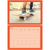 Calendrier photo A4 double (30 x 40 cm) — Panel de couleur [Mars]