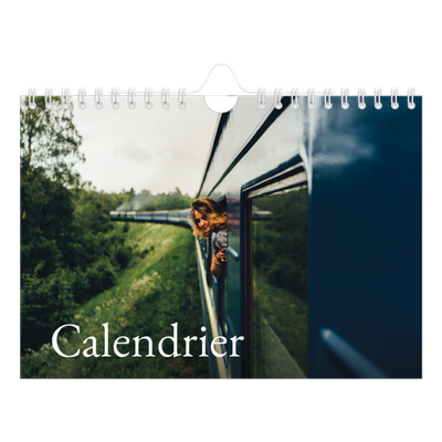 Calendrier photo A5 — Superposition classique [couverture]