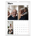 A3 Calendrier annuel — Une de magazine [Mars]