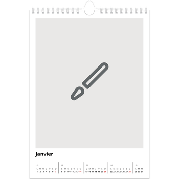 Calendrier photo A4 — Créez votre produit