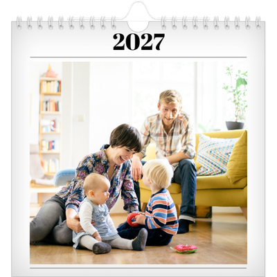 Calendriers annuels carré — Une de magazine [couverture]