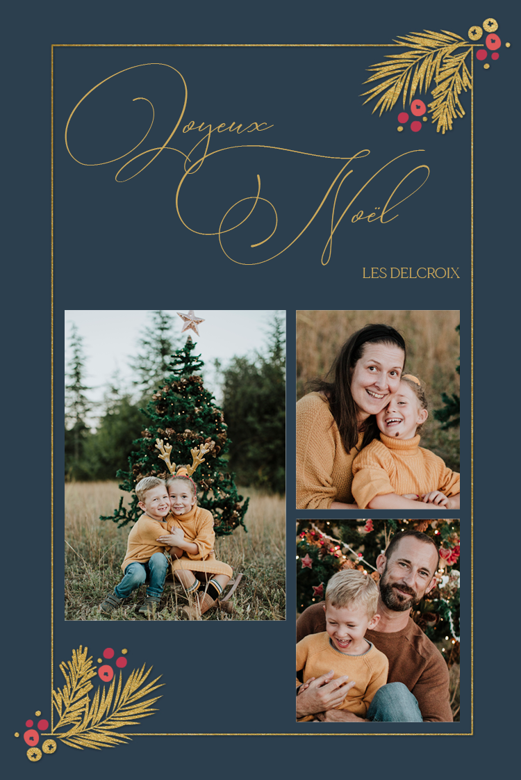 Faire-part & Cartes — Bleu profond