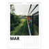 Calendrier photo A4 (20 x 30 cm) — Espace blanc [Mars]