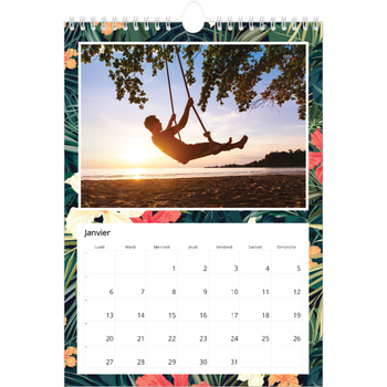 Calendrier photo A4 — Tropical