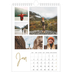Calendrier photo A4 (20 x 30 cm) — Manuscrit [Janvier]