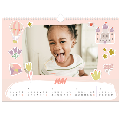 Calendrier photo A3 — Licorne magique [couverture]
