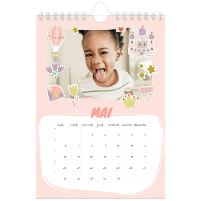 Calendrier photo A5 — Licorne magique [couverture]