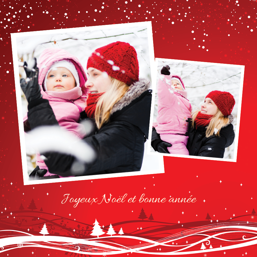 Faire-part & Cartes — Rouge étincelant