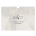 Calendrier photo A4 — Initiales fleuries [couverture]