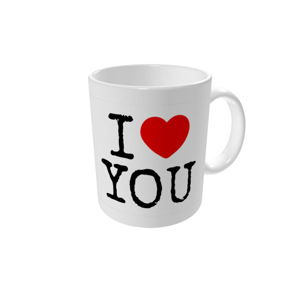 Mug personnalisé — I love you