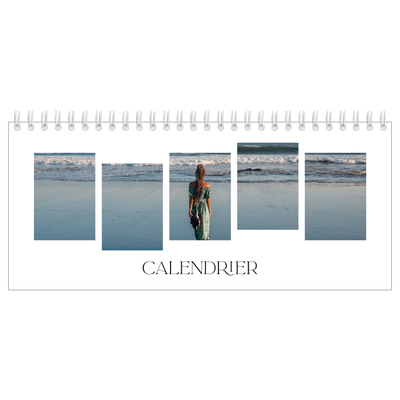 Calendrier de bureau — Fragments de voyage [couverture]