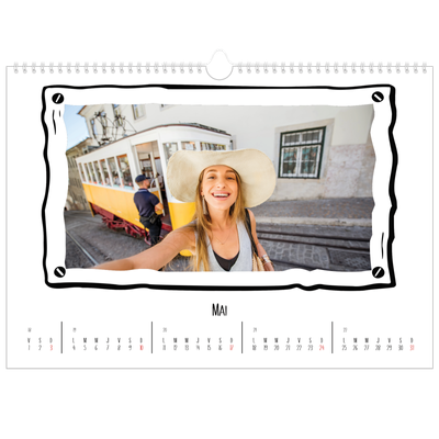 Calendrier photo A3 — Instants d'album photo [couverture]