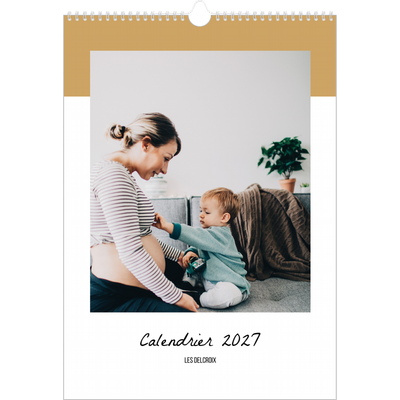 A3 Calendrier annuel — Agenda 'To Do' list [couverture]