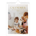 Calendrier photo A5 — Large texte Doré [couverture]