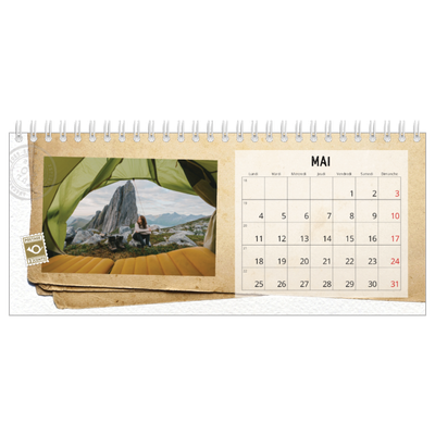 Calendrier de bureau — Parts unknown [couverture]