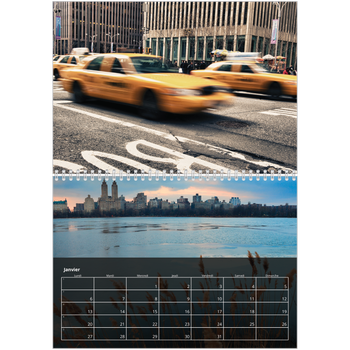 Calendrier photo A4 double — Panorama