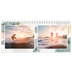 Calendrier de bureau — Pluie d'aquarelle [couverture]