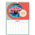 Calendrier photo A4 (20 x 30 cm) — Fun et moderne [Janvier]