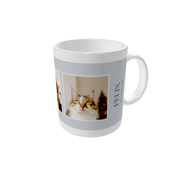 Mug personnalisé — Chat élégant