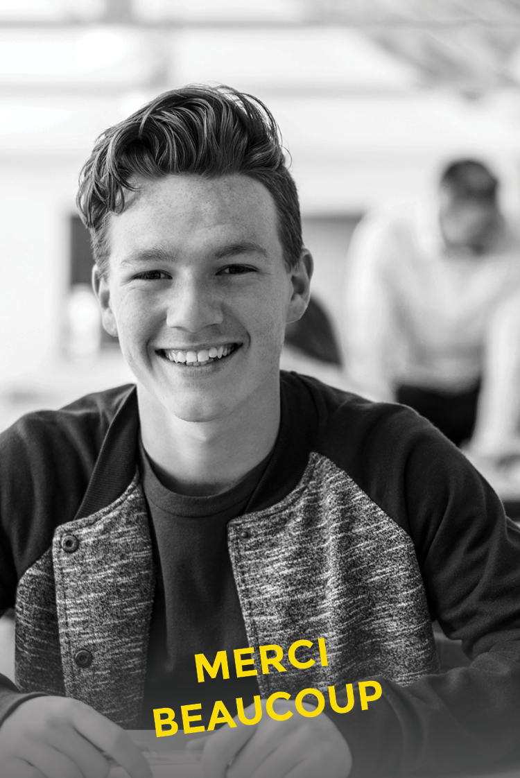 Carte de remerciement — Fête d'ados