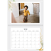Calendrier photo A4 double (30 x 40 cm) — Éclaboussure florale [couverture]
