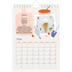 Calendrier photo A5 — Une année de recettes [Mars]