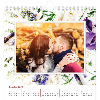 Calendrier photo carré — Efferverssence florale